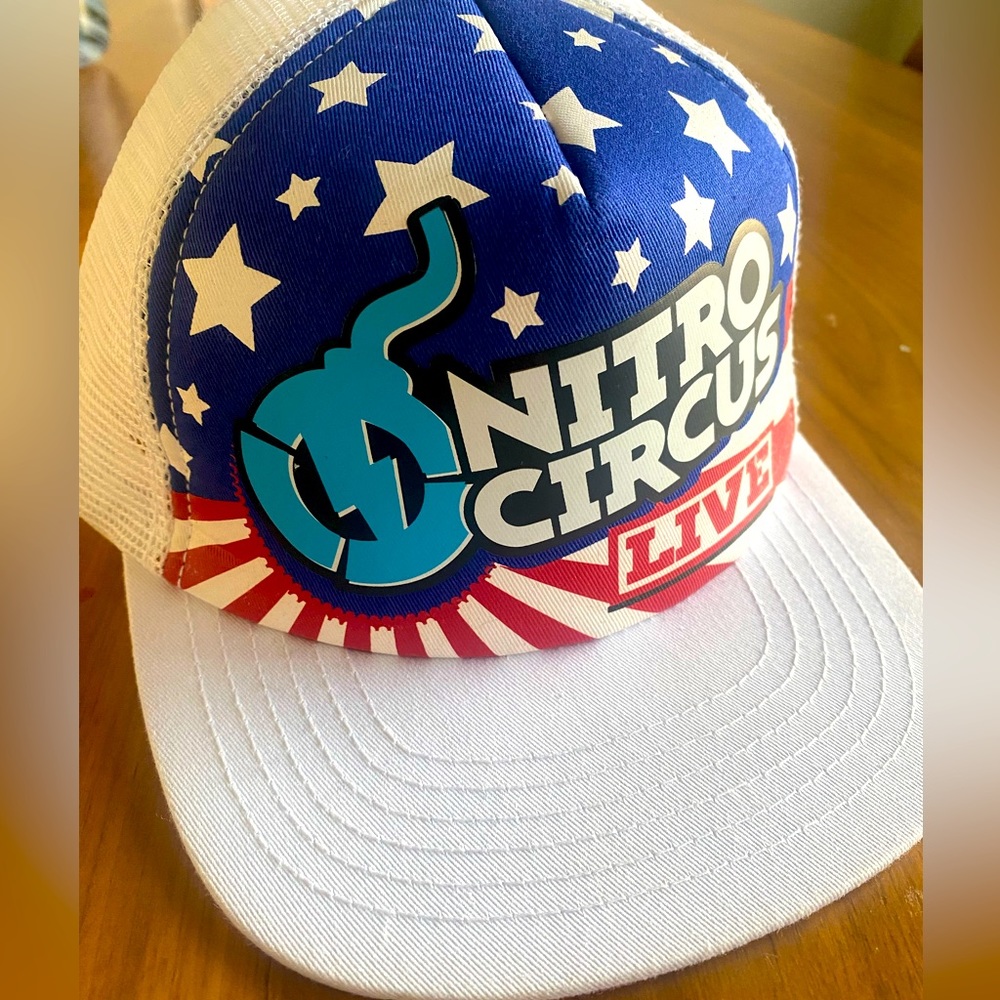 Nitro circus live limited edition tour merch trucker hat